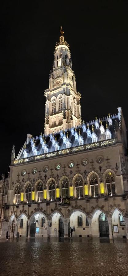 Entre Les Places, Spacieux Avec Parking Gratuit Arras Kültér fotó