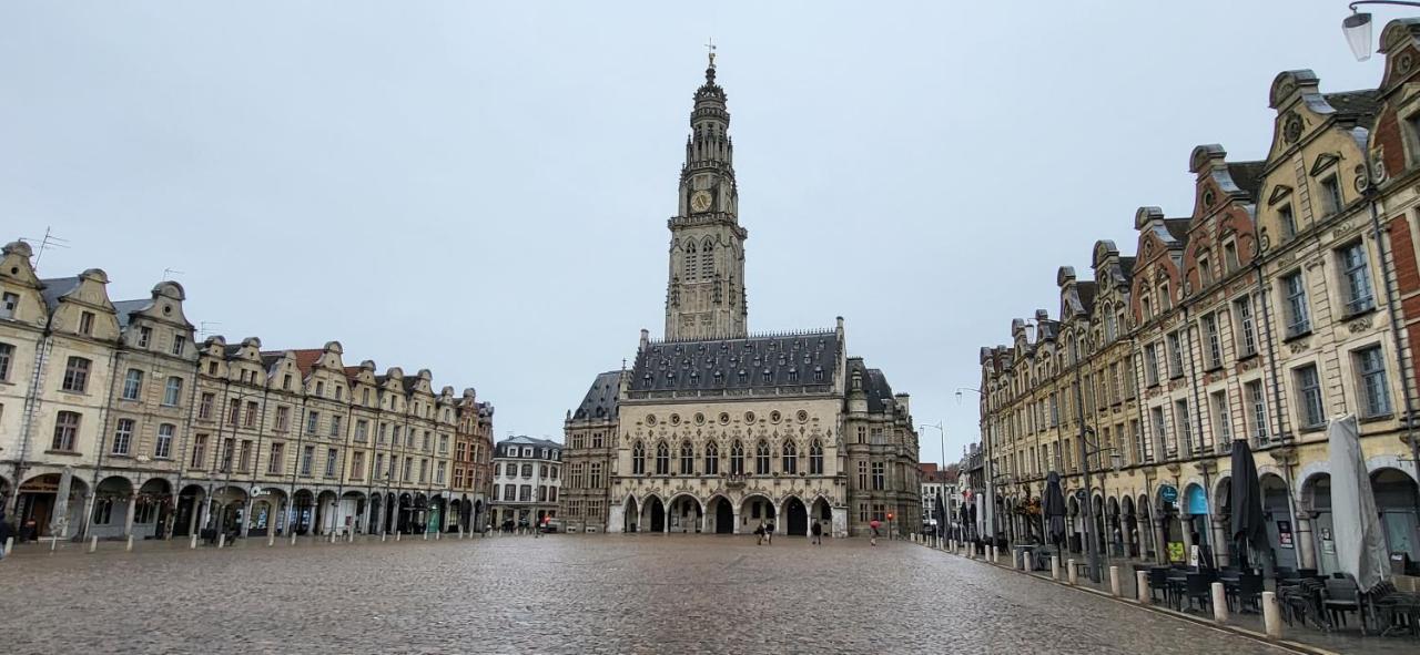 Entre Les Places, Spacieux Avec Parking Gratuit Arras Kültér fotó